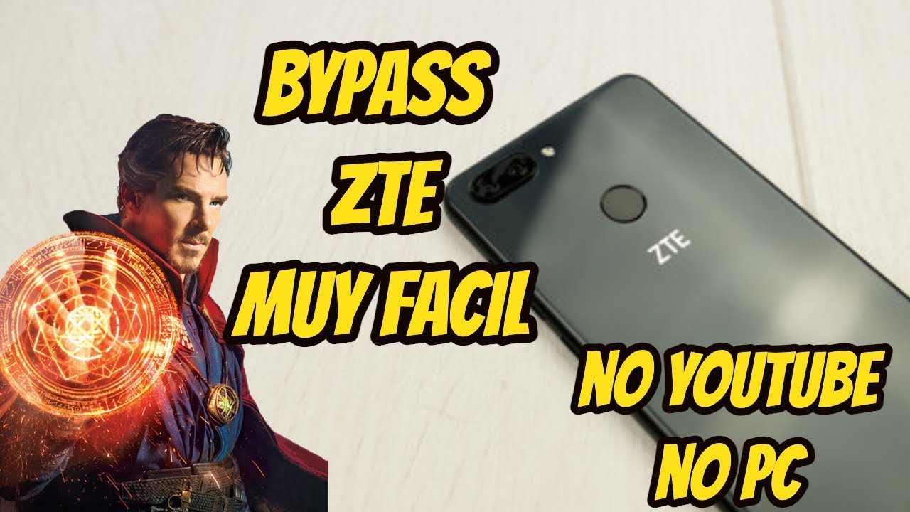 Bypass FRP ZTE metodo Final V9 sin PC || Solución sin actualizar Youtube    Muy facil