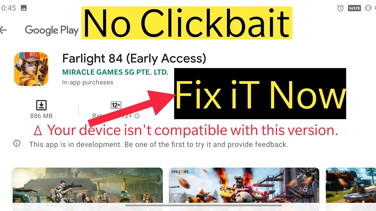 HOW TO DOWNLOAD FARLIGHT 84 APK NOW FIX | DEVICE NOT SUPPORTED | DEVICE ISN'T COMPATIBLE