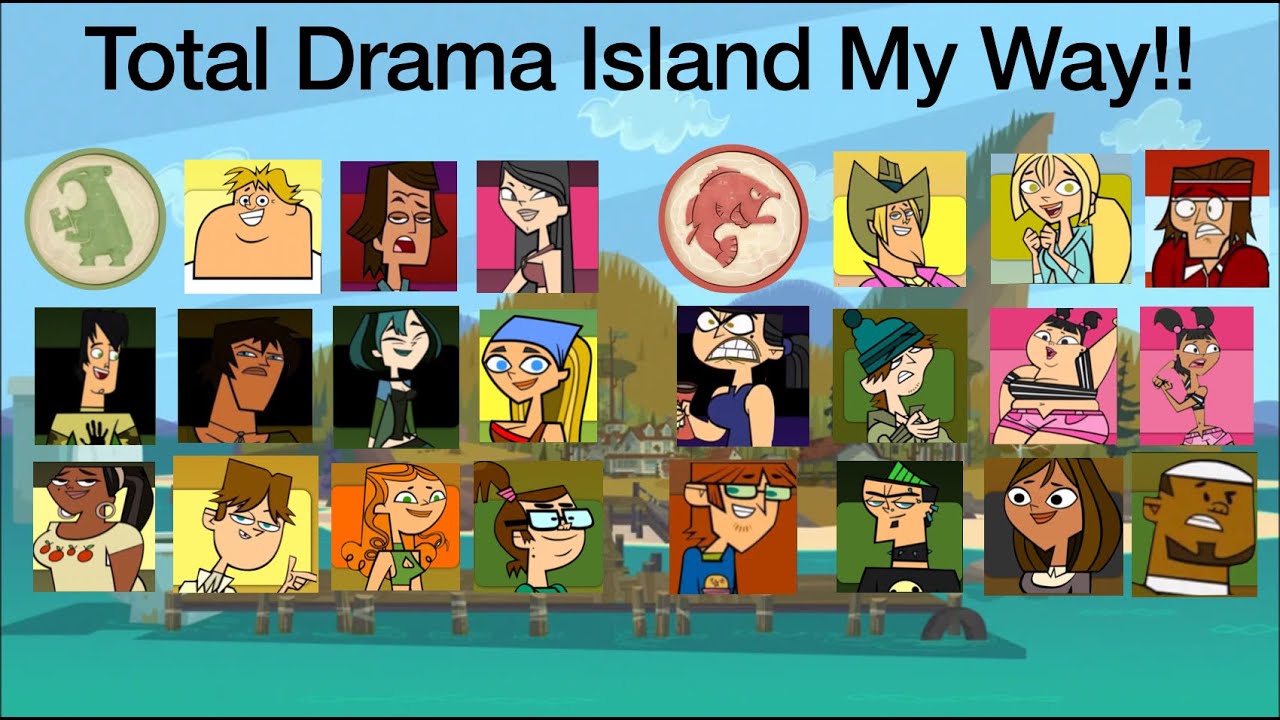TOTAL DRAMA ISLAND MY WAY(USING MY ICONS, SHOUTOUTS AT THE END OF THE VIDEO!!)READ DESCRIPTION