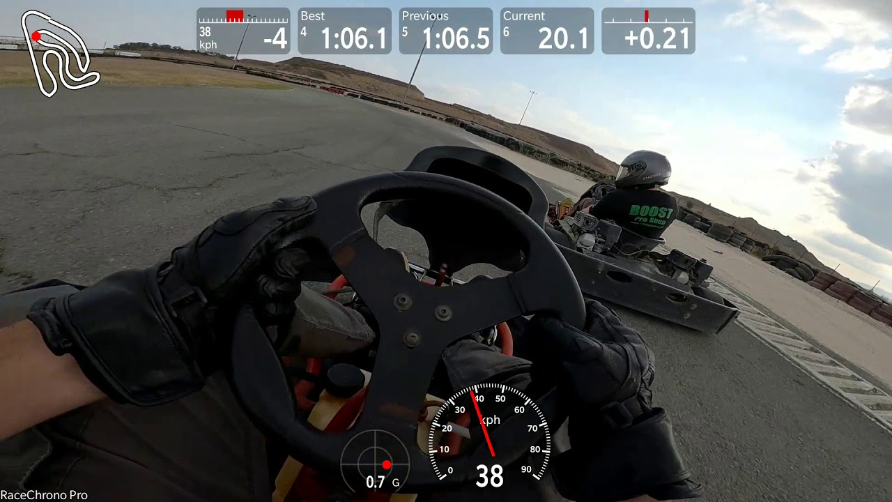 Daytona Raceway kart race