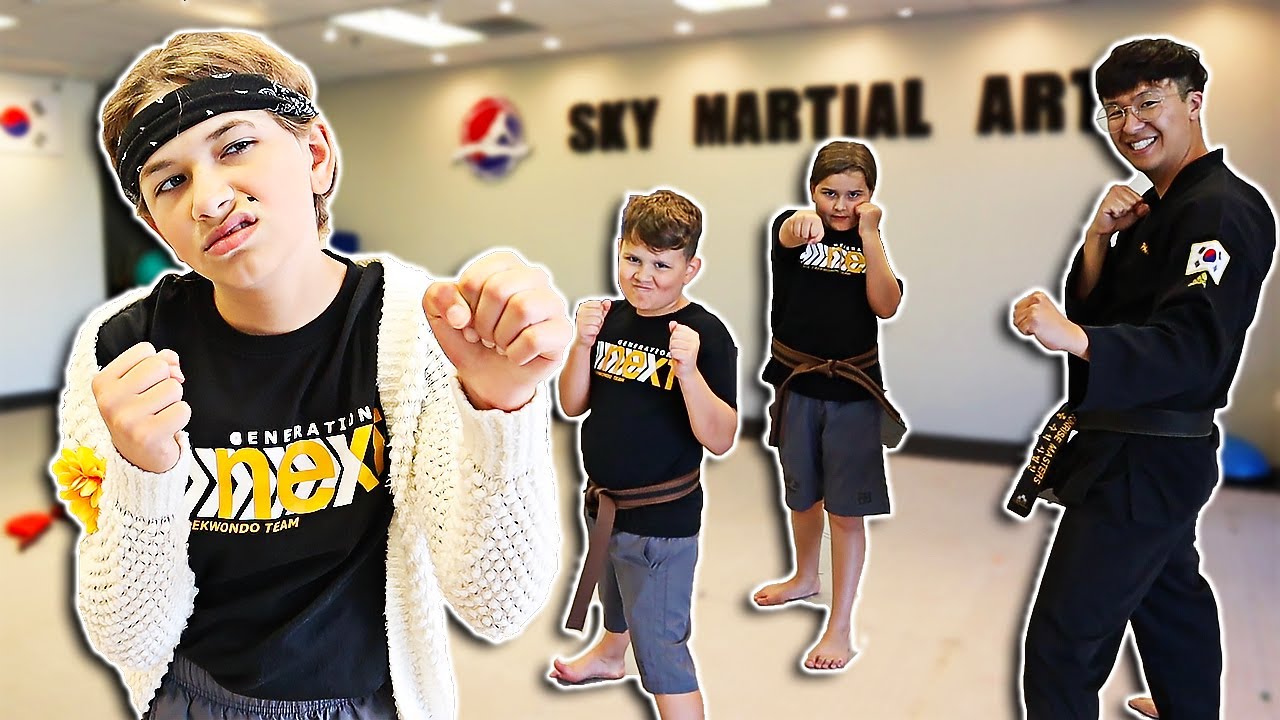Ms. Cillarini Goes to Taekwondo School! | JKrew