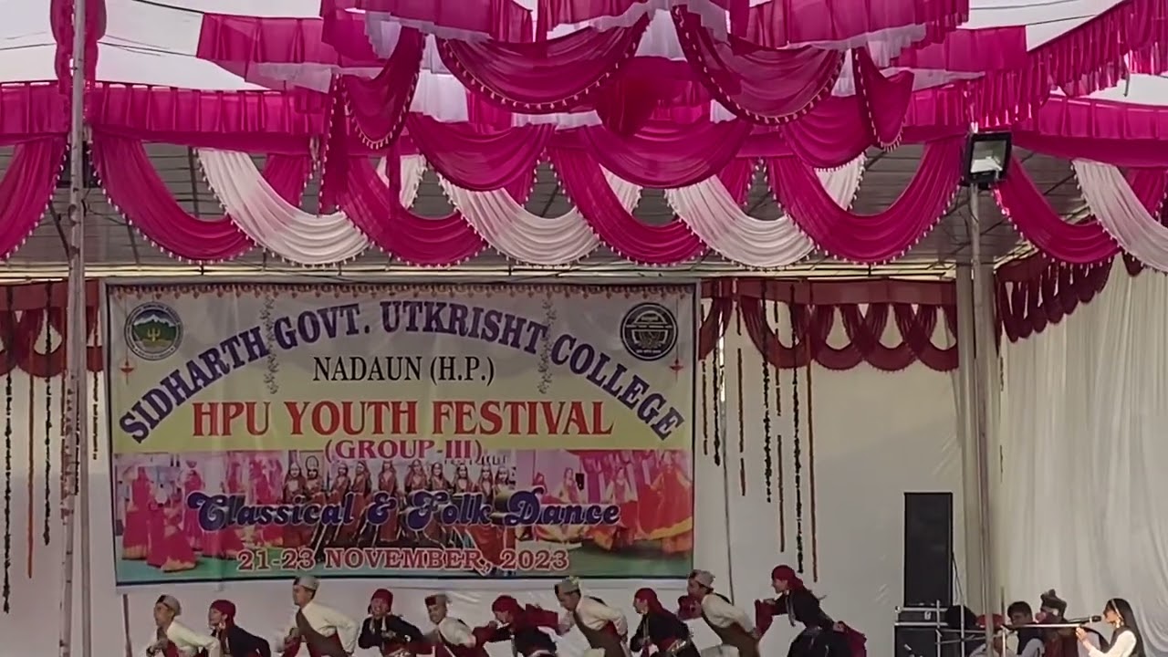 Center of excellence college Sanjauli Shimla || Youth festival 2023 Group 3 at Nadaun Hamirpur