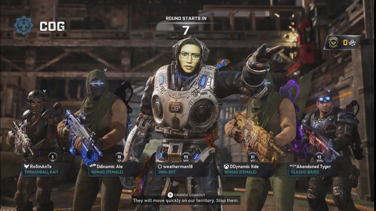 Gears 5 | King of the Hill #25 | Another Ranked KOTH Win on Foundation with Jinn-Bot