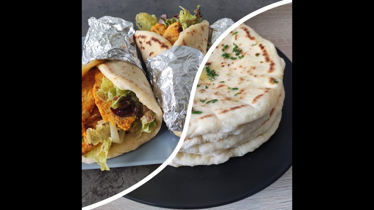 recette sandwich indien (cheese naan, poulet au curry)