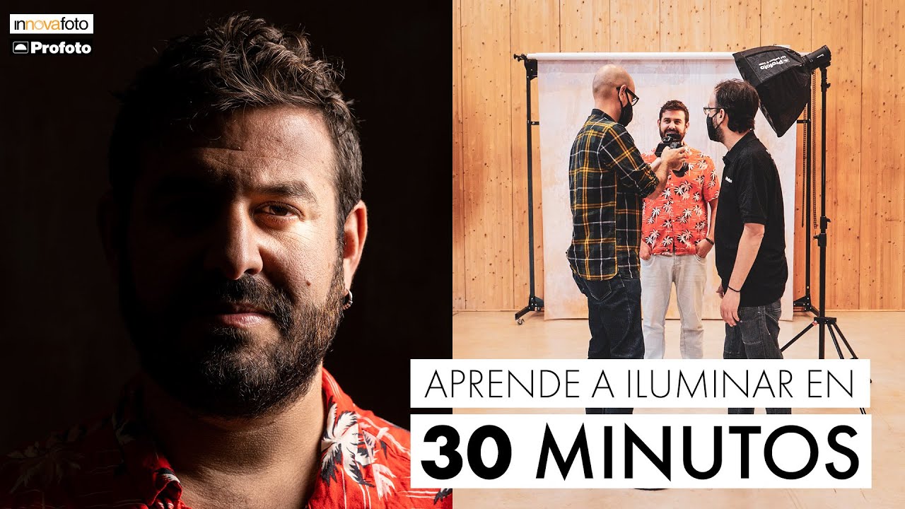 Aprende a iluminar en 30 minutos [con Abel Castro y Profoto]