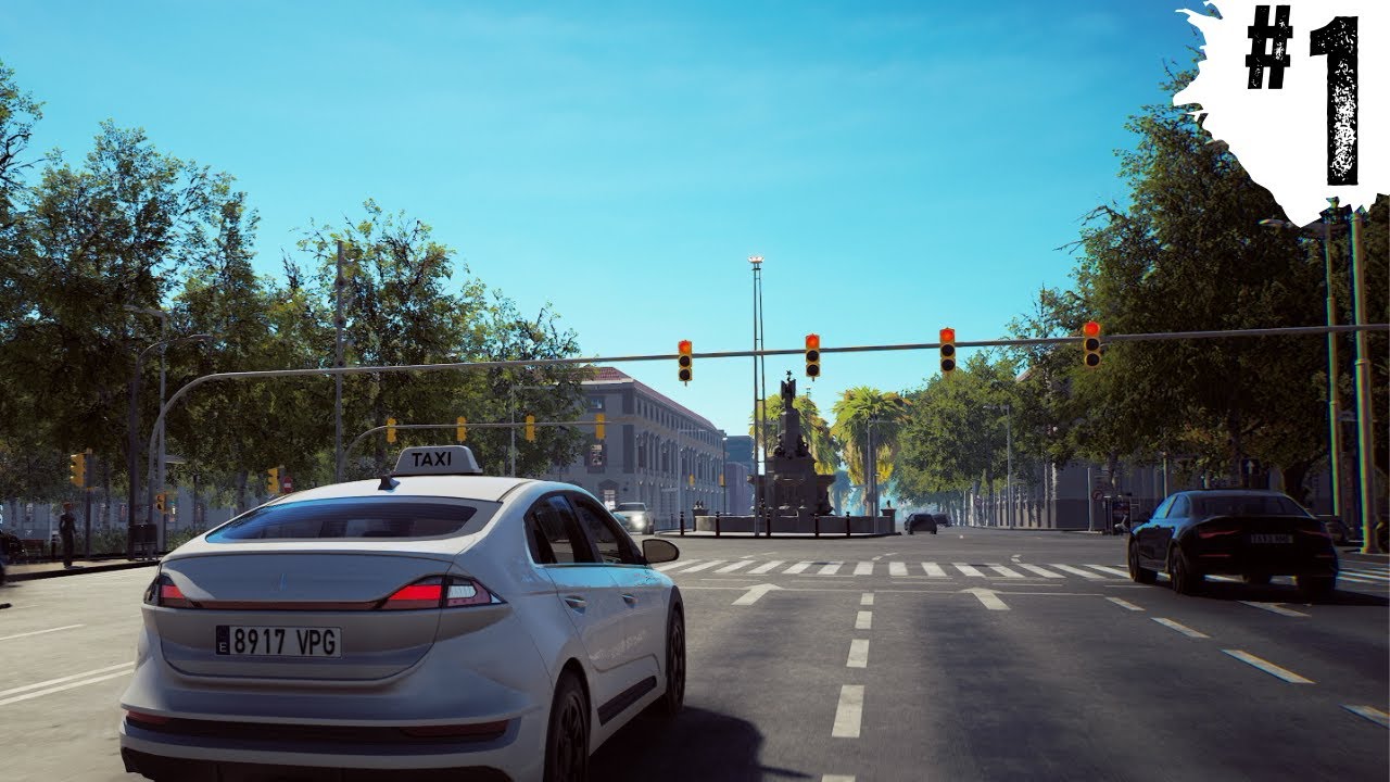 THIS GAME IS SO GOOD: Taxi Life A City Driving Simulator (Part 1)