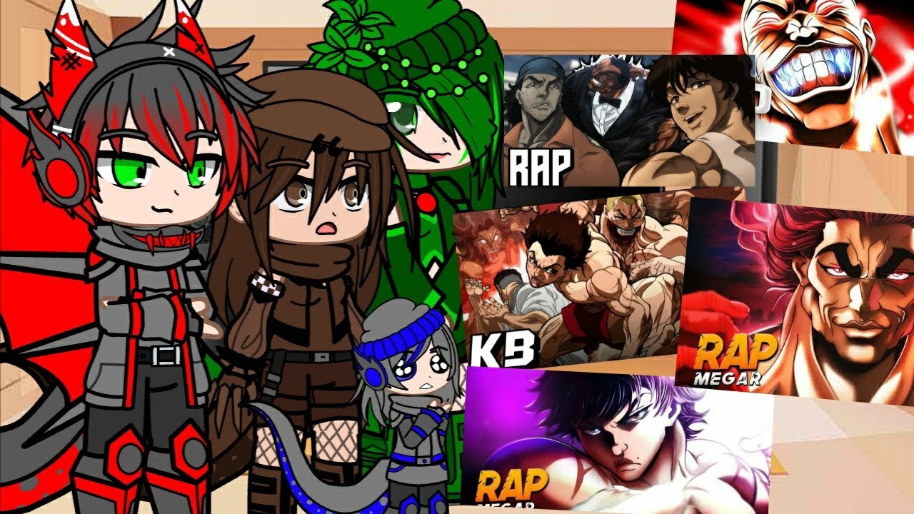 Dino mutans reaccionan a los Raps de Baki (parte 1)