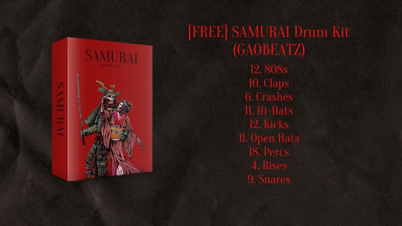 [FREE] Drum Kit 2020 - "SAMURAI" (Inspire by Wheezy, Gunna, Lil Baby, Roddy Ricch)