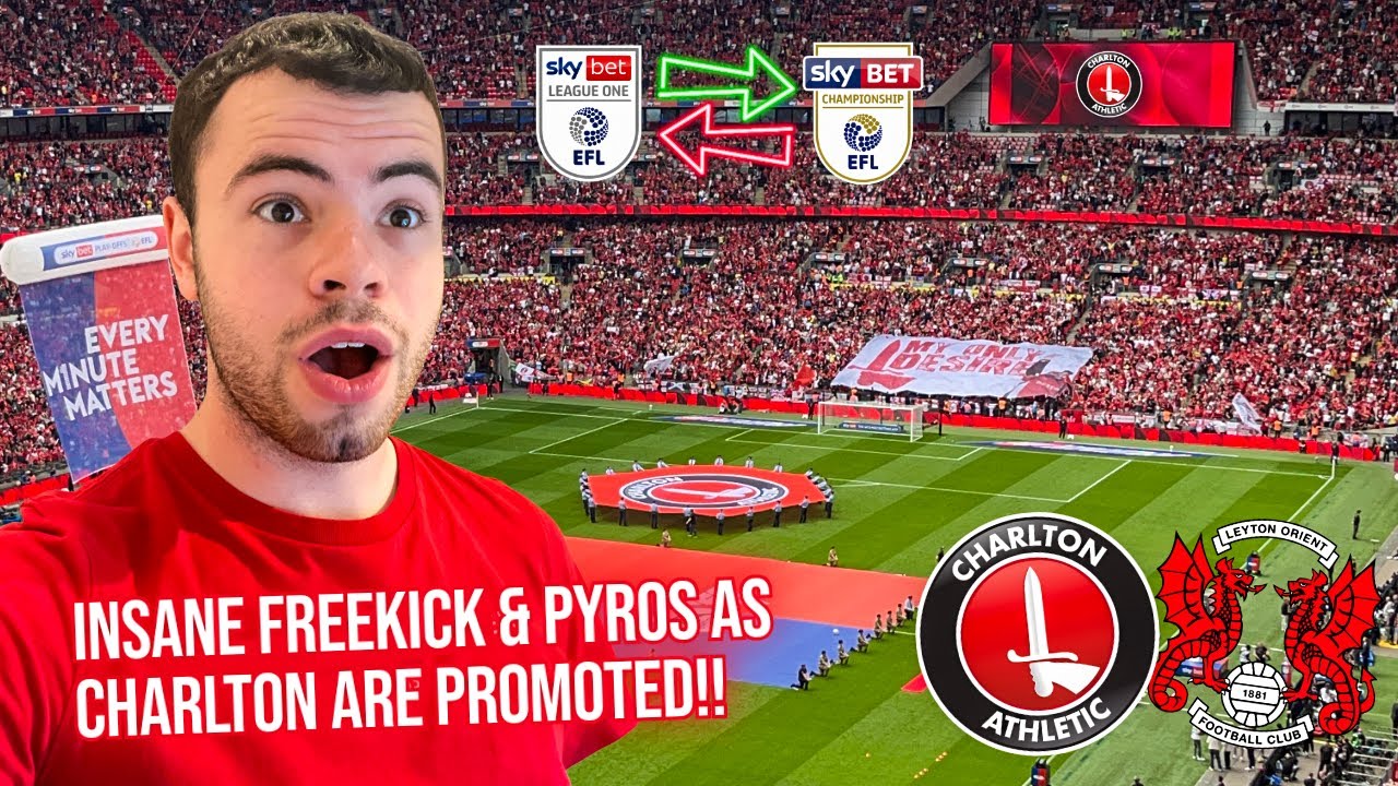 THE MOMENT CHARLTON WIN PROMOTION TO THE CHAMPIONSHIP!!! | Playoff Final - Matchday Vlog @ Wembley