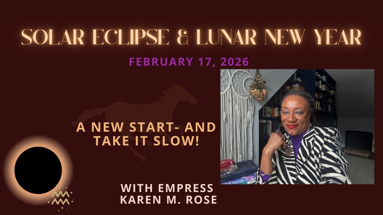 A New Start — And Take It Slow | Solar Eclipse & Lunar New Year 🌑🐎✨