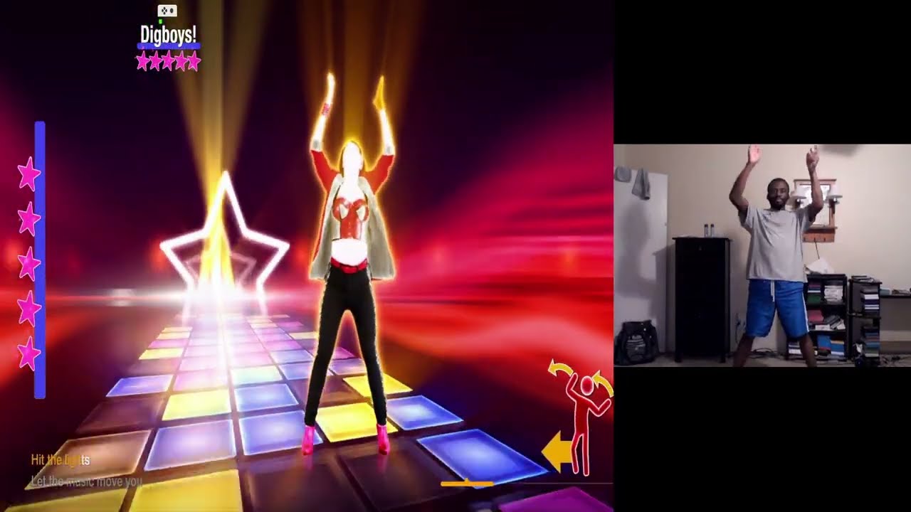 Just Dance 2022 Unlimited (Switch) - Hit The Lights - MEGASTAR - 13K+