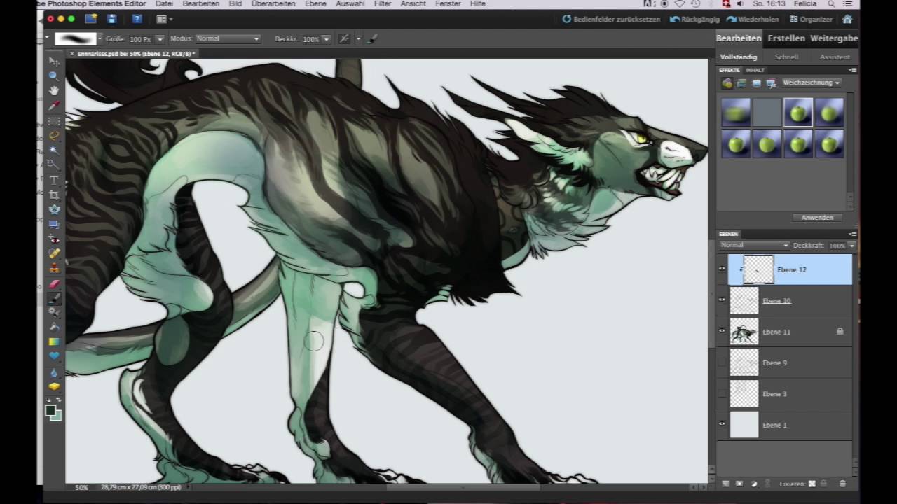 Speedpaint:. Commission - Arc