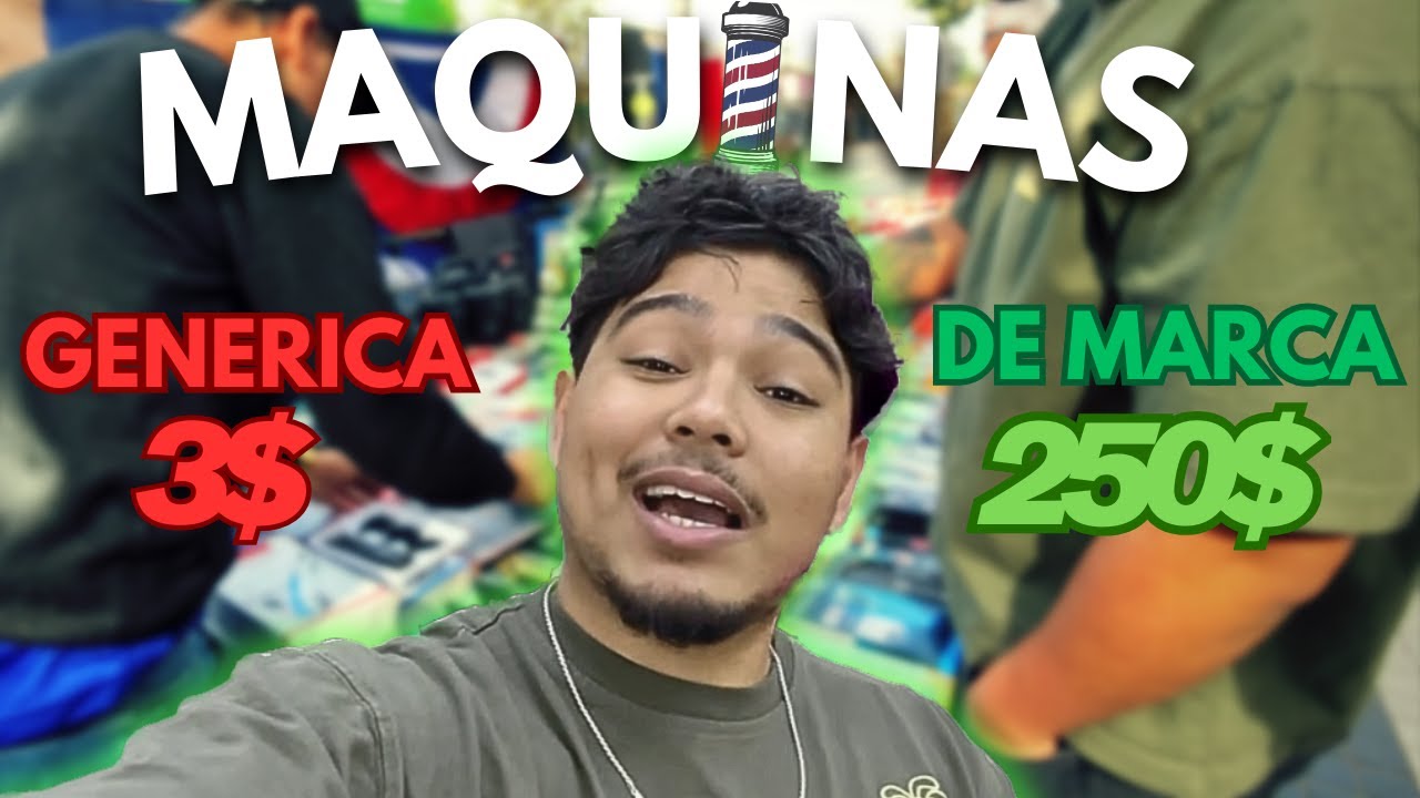 COMPRE la MAQUINAS mas baratas de PUENTE ALTO para asi COMPARARLAS 😱💈
