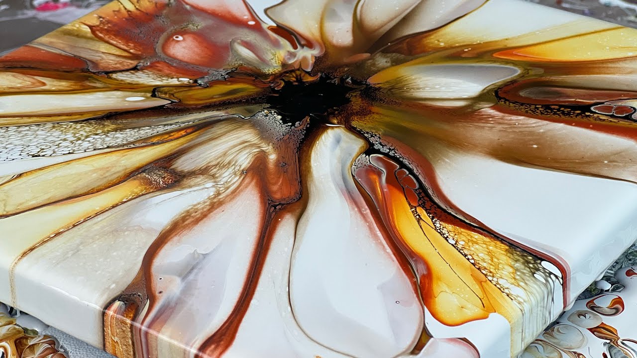 “Rusted Roots” ~ Acrylic Bloom Technique