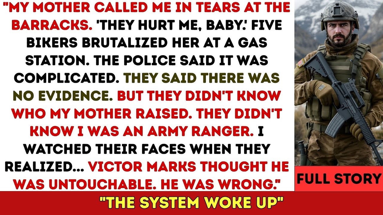 Biker Gang Brutalized My Mother at a Gas Station — They Never Knew Her Army Ranger Son Was Coming