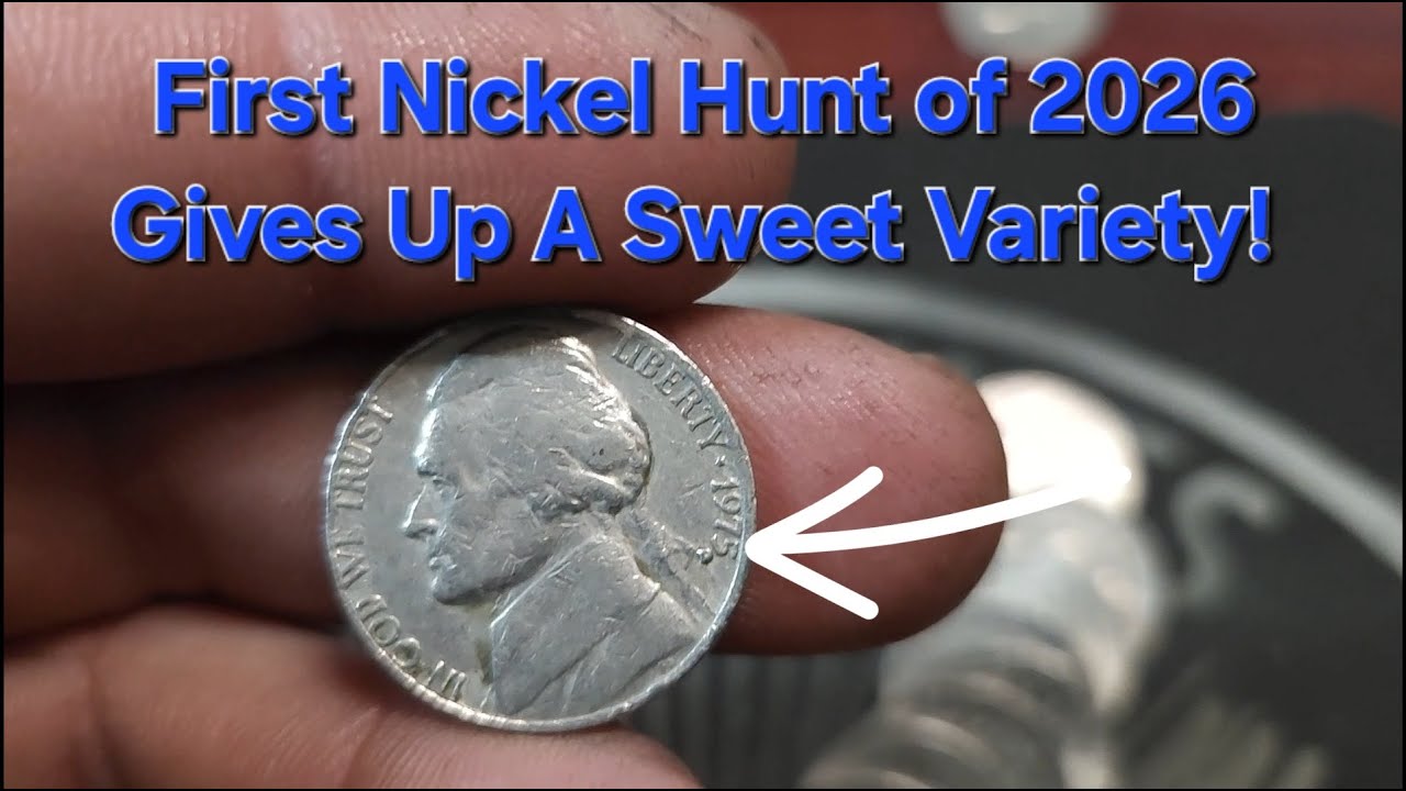 Nickel Hunt & Fill #34 - 2026 Начинается с монеты 1975-D FS-401 с неправильно расположенным знако...