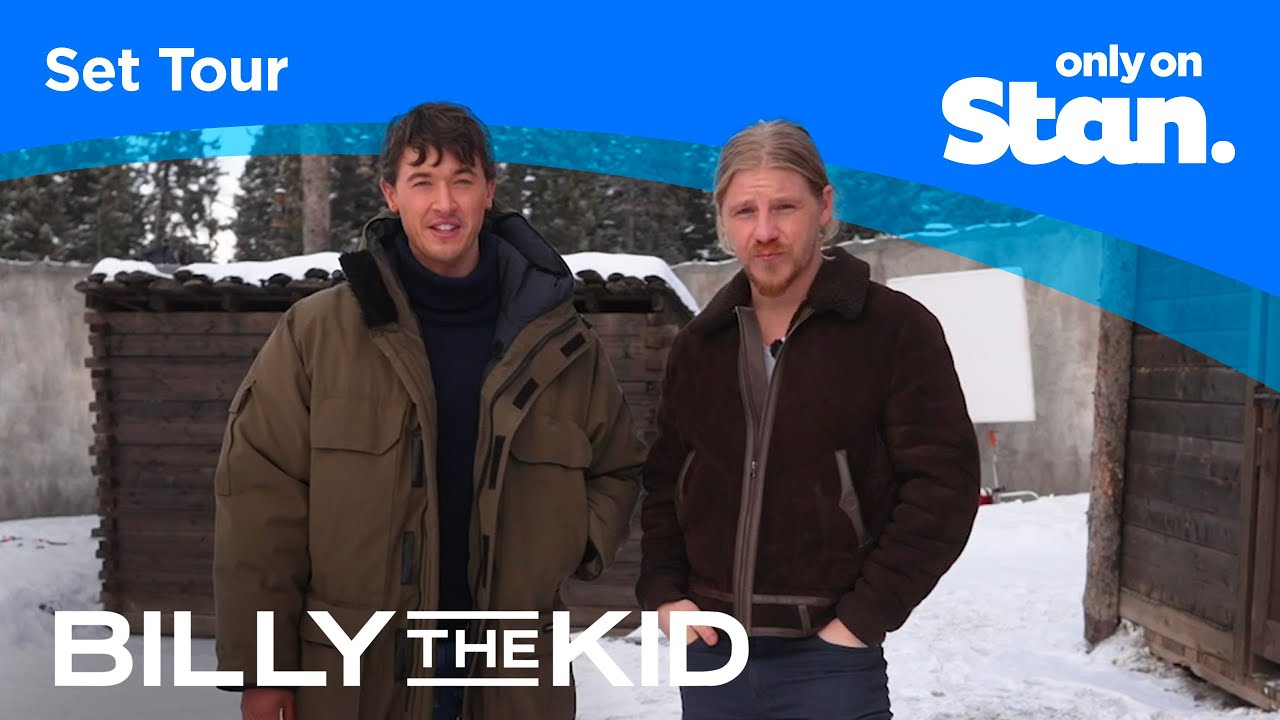 On Set With Tom Blyth and Daniel Webber | Billy the Kid | A Stan Exclusive Series.