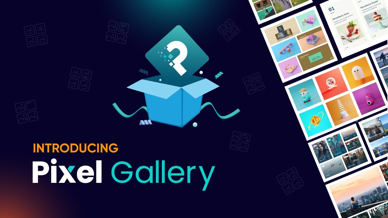 Pixel Gallery - Fully Customizable Elementor Galley Making Add on With 35+ Grid Gallery Widgets