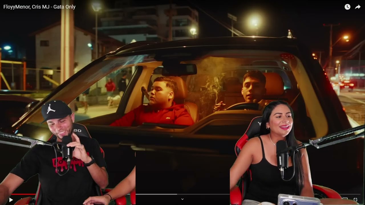 FloyyMenor, Cris Mj - Gata Only {Reaccion/Podcast}
