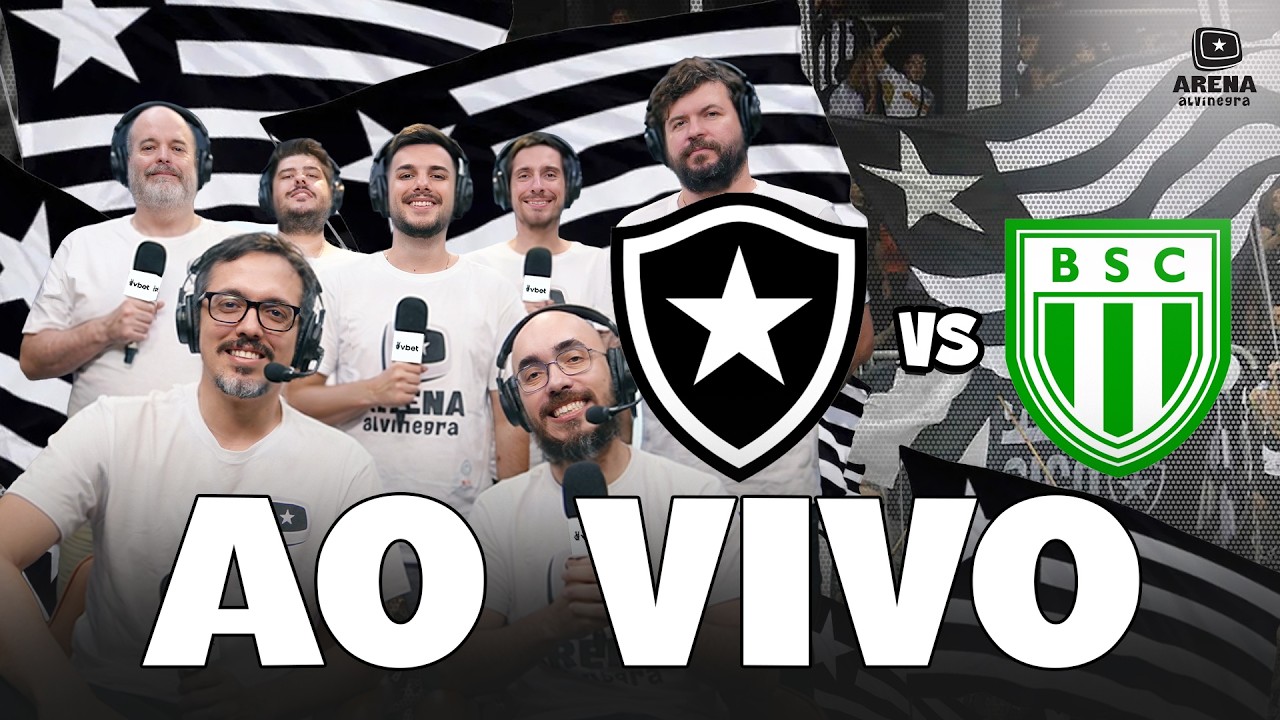 ⚽SUPER TRANSMISSÃO: BOTAFOGO X BOAVISTA | TAÇA RIO 2026