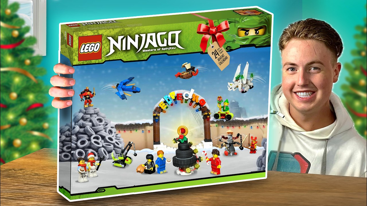 24 дня рождественских построек из LEGO Ninjago