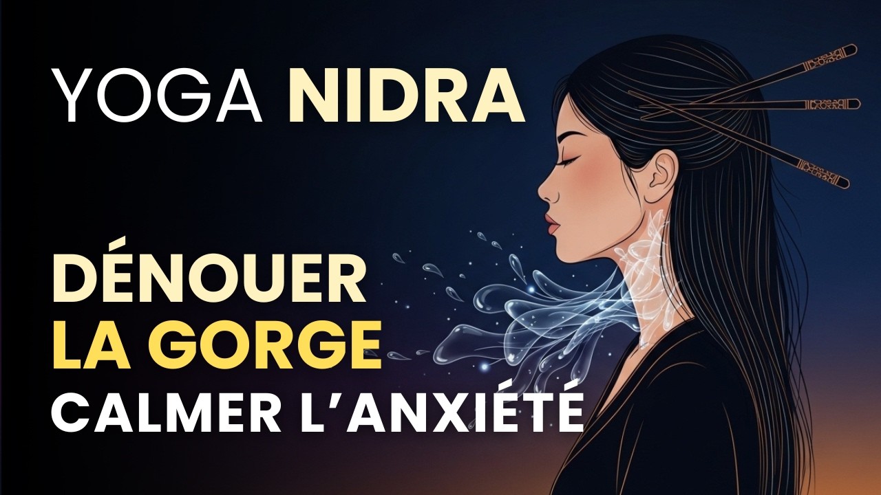 Nœud dans la gorge ? Calmez votre Anxiété et vos Angoisses  - Yoga NIDRA - Libération intense 👌