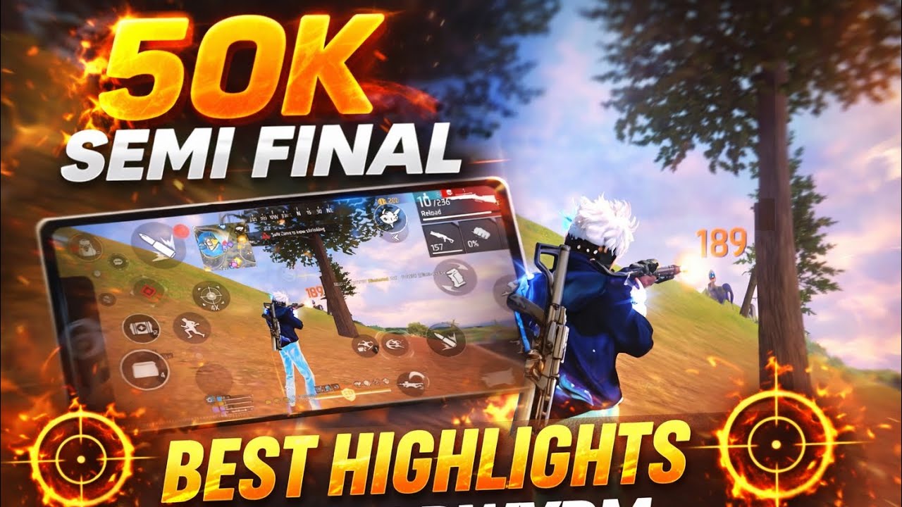 Free Fire 50k Semi Final Best Highlights 🚀 by !ordWyrm