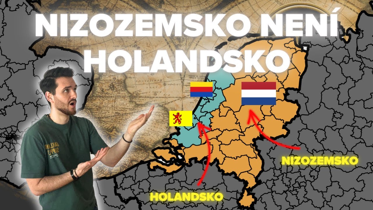 PROČ není Holandsko to samé jako Nizozemsko? 🇳🇱