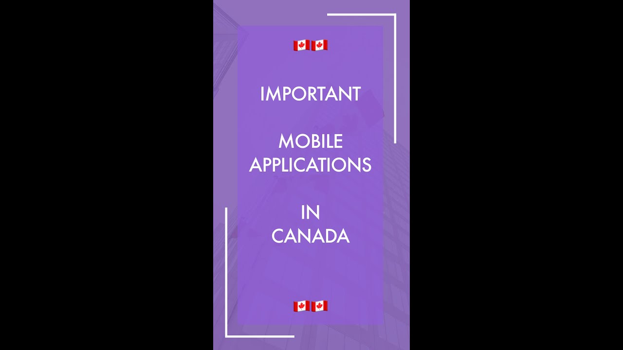 Useful apps in CANADA🇨🇦 #shorts #canadastudent #studentcanada
