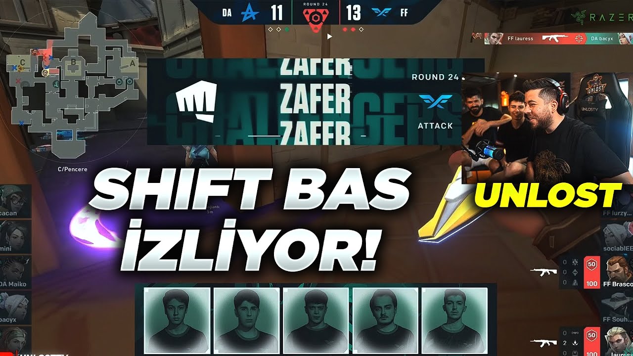 UNLOST - FIRE FLUX vs. DIGITAL ATHLETICS FİNAL MA&Ccedil;I OYUN İ&Ccedil;İ KONUŞMALARINI İZLİYOR!