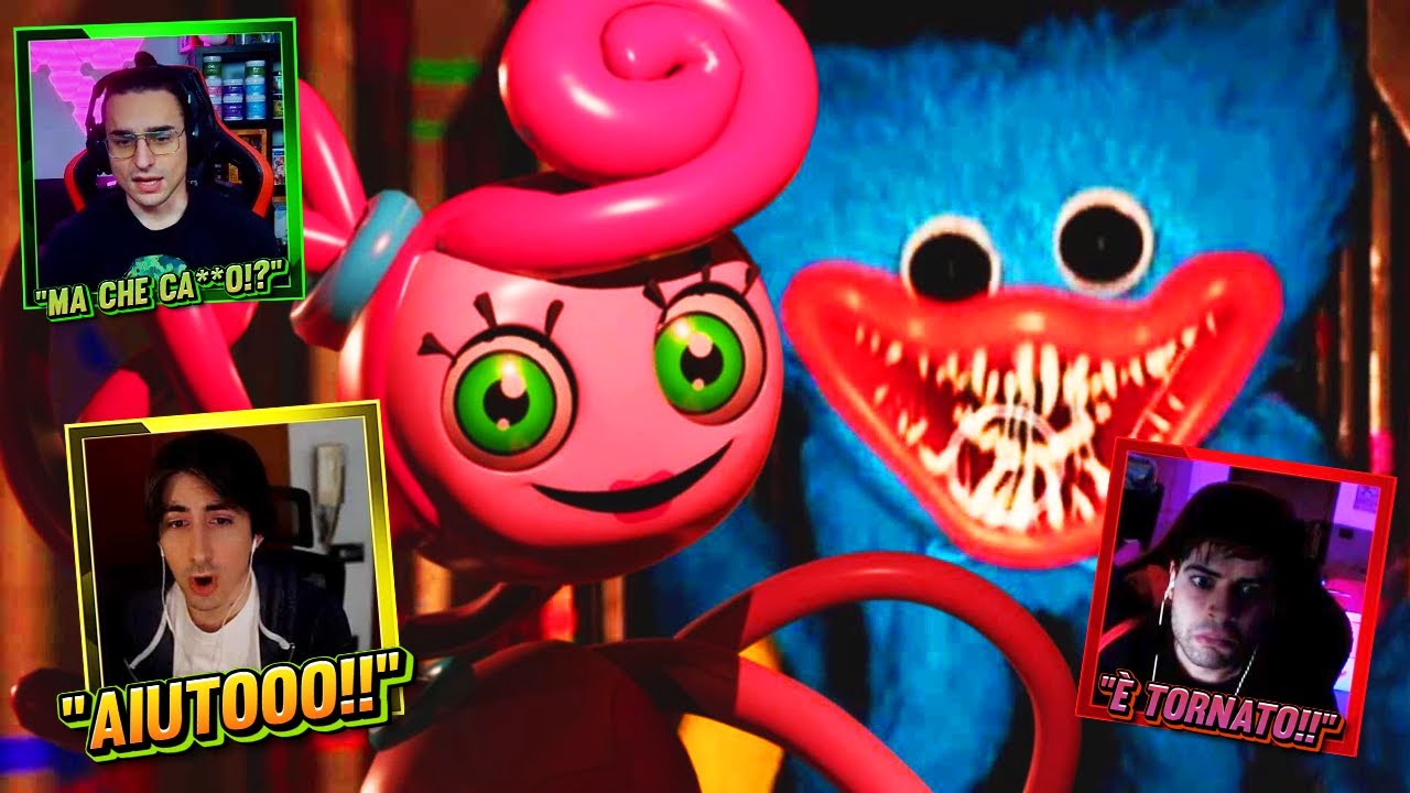 HUGGY WUGGY con MOMMY LONG LEGS in POPPY PLAYTIME 3 😱 w/ Tuberanza & Gioseph ITA