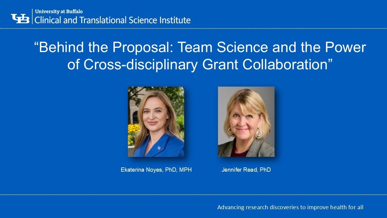 Behind the Proposal: Team Science and the Power of Cross-disciplinary Grant Collaboration — Part 1