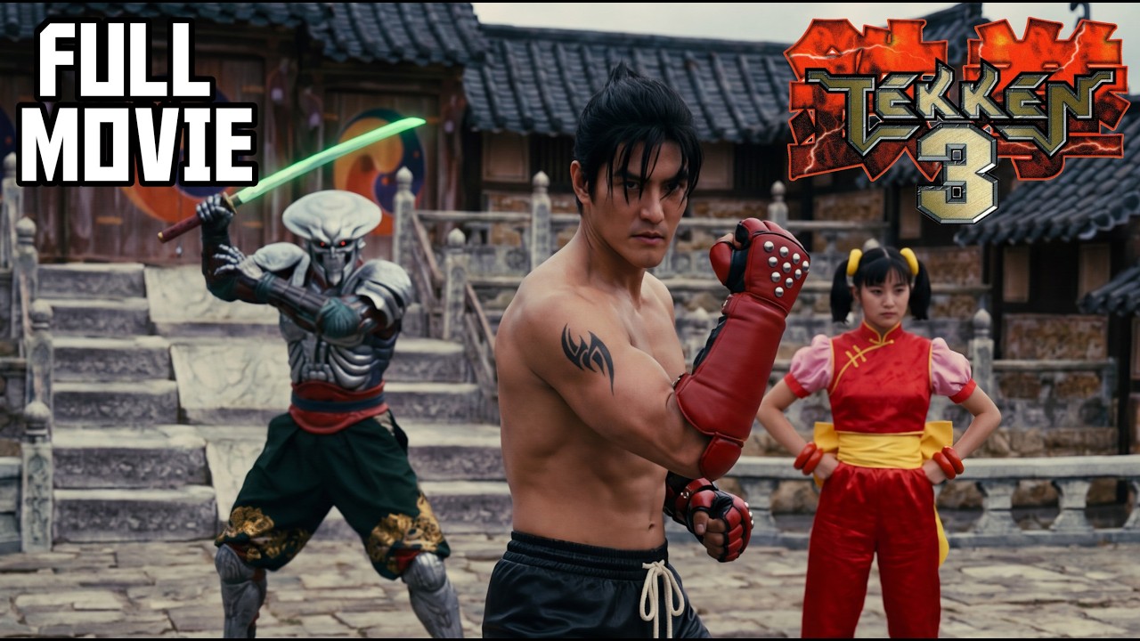 Игровой музыкальный видеоклип Tekken 3 в стиле 1970-х годов