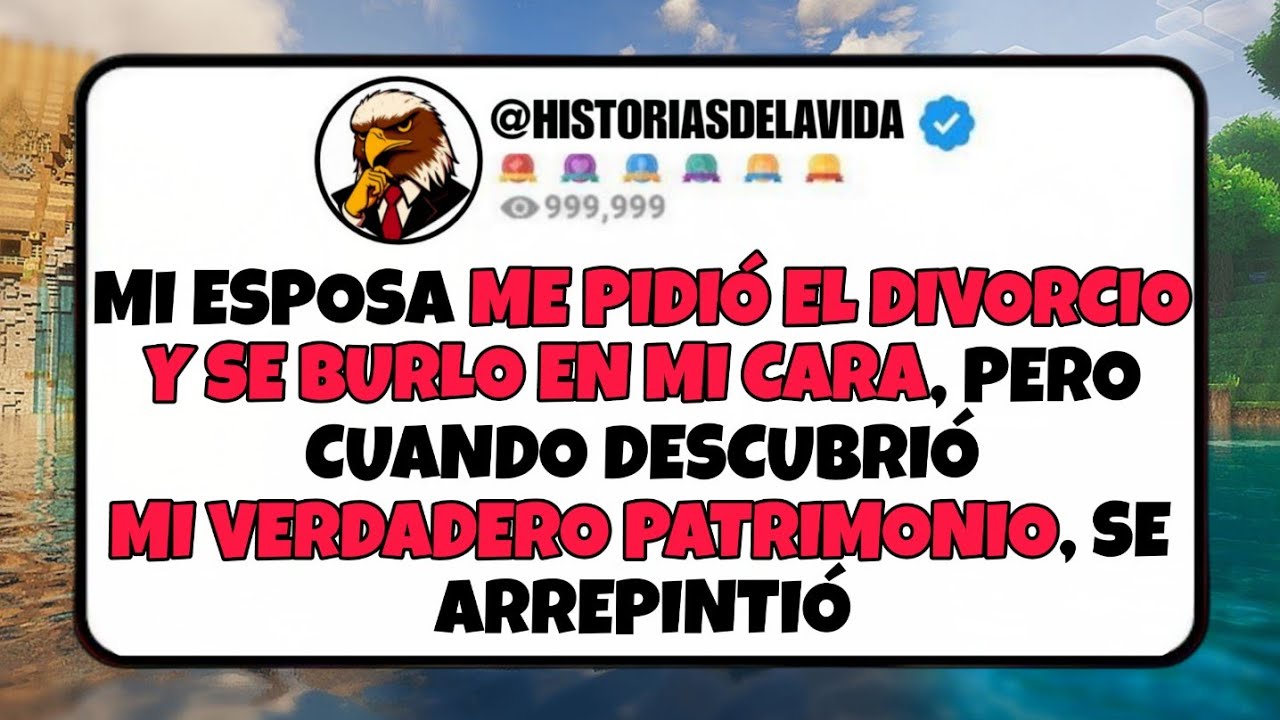Mi esposa ME PIDIO EL DIVORCIO y se BURLO EN MI CARA, pero cuando descubrió MI VERDADERO PATRIMONIO