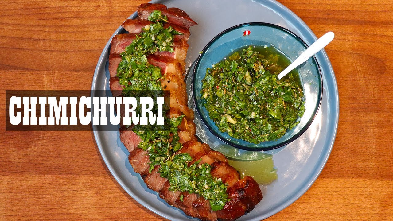 How to make Chimichurri | Argentinian Recipe