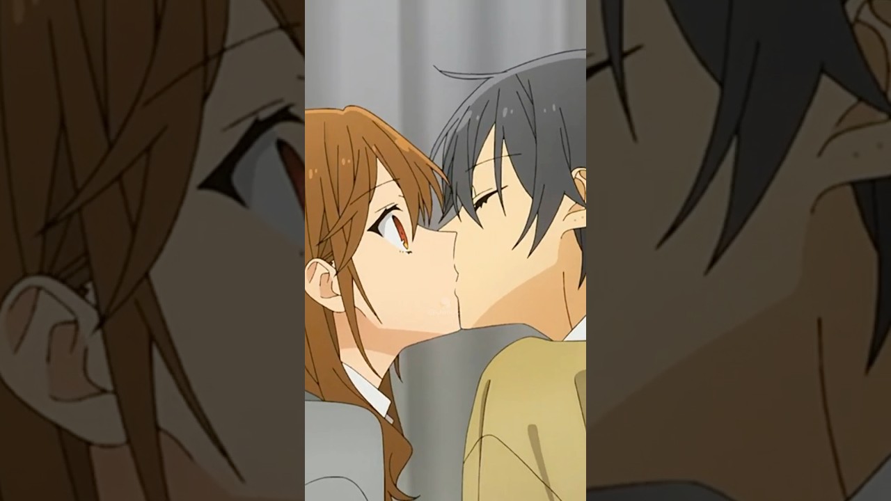 Miyamura besa a Hori 🥰💕 