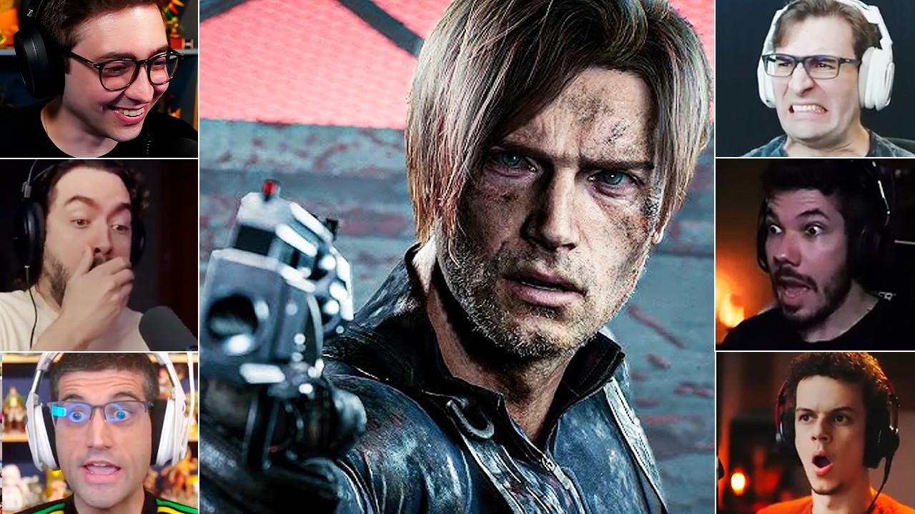 FINALMENTE ACABOU! YOUTUBERS REAGEM AO FINAL DE RESIDENT EVIL REQUIEM + BOSS FIGHT
