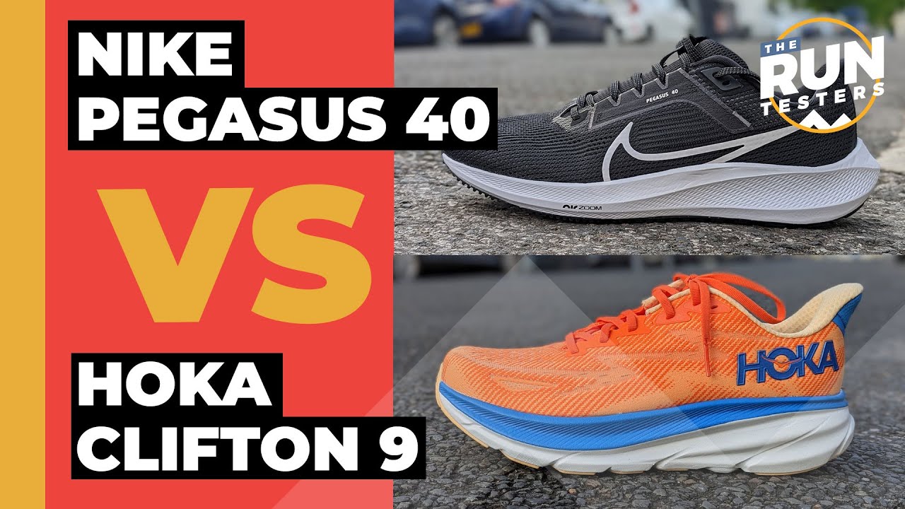 Nike Pegasus 40 Vs Hoka Clifton 9 | Which daily cushioned shoe should you buy?