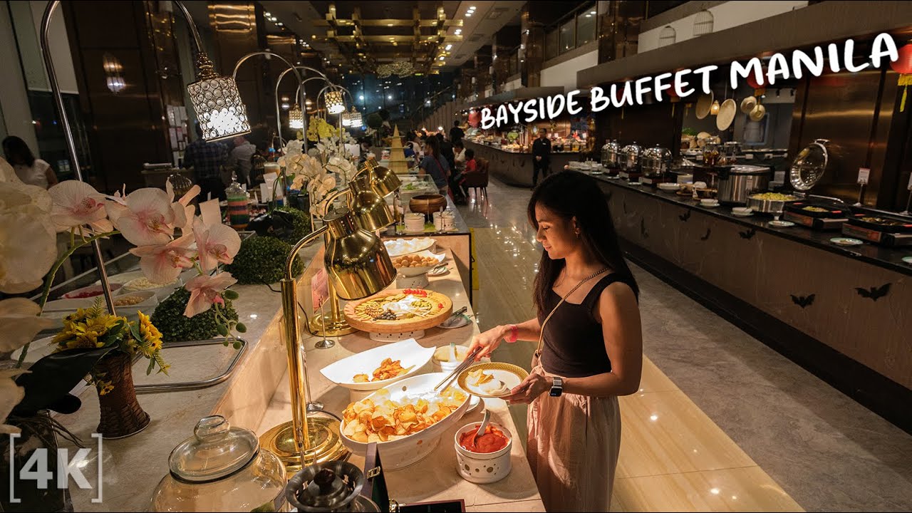 Food Tour at BAYSIDE BUFFET Lime Resort Manila | An Affordable But HOTEL QUALITY Buffet! EATS A TRIP