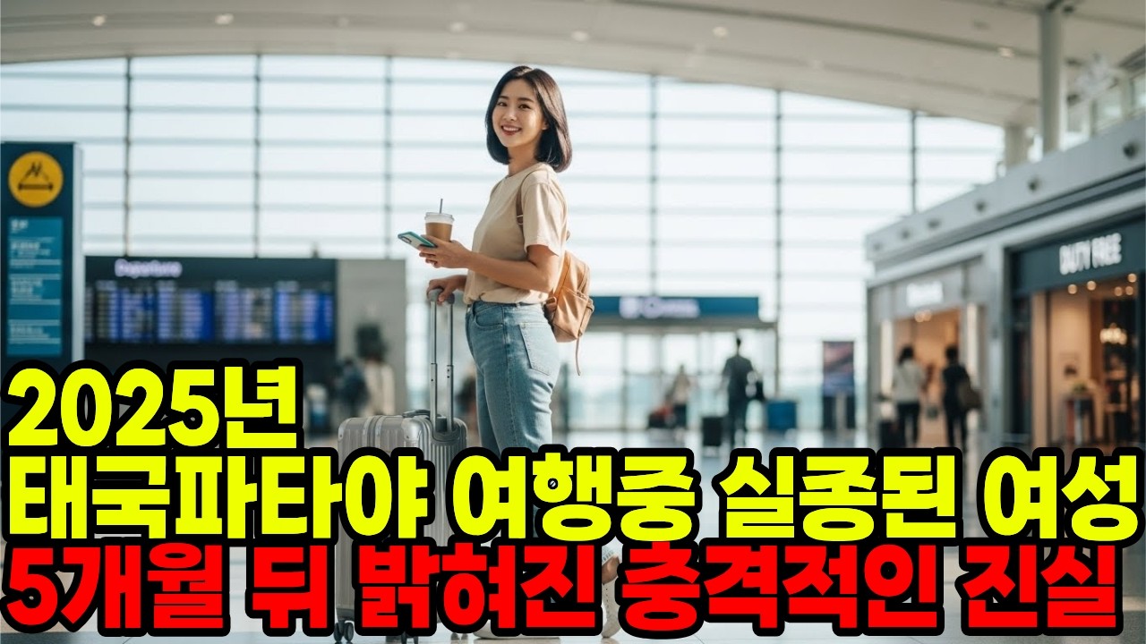 2025년 태국 배낭여행 중 실종된 20대 여성...5개월 후 밝혀진 납치 후 팔려간 충격적인 진실