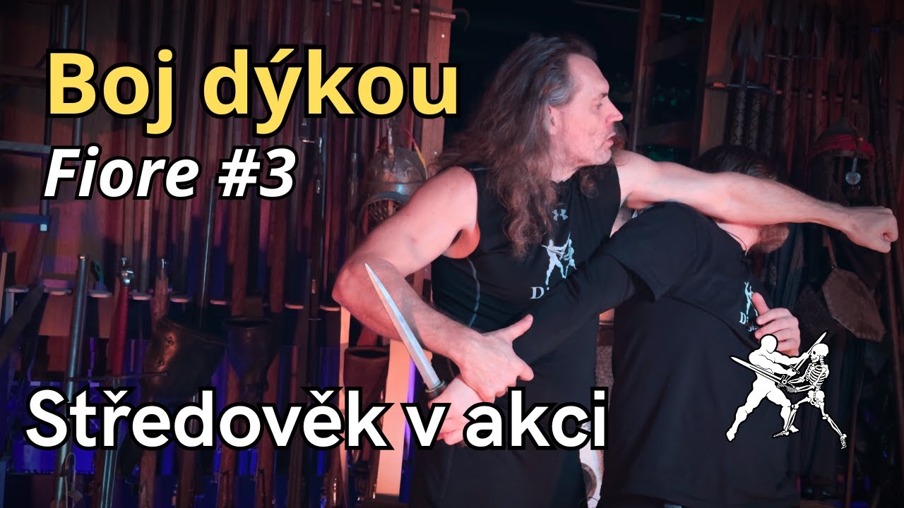 FIORE DEI LIBERI: Jak funguje středověká sebeobrana? Dýka vs holé ruce!