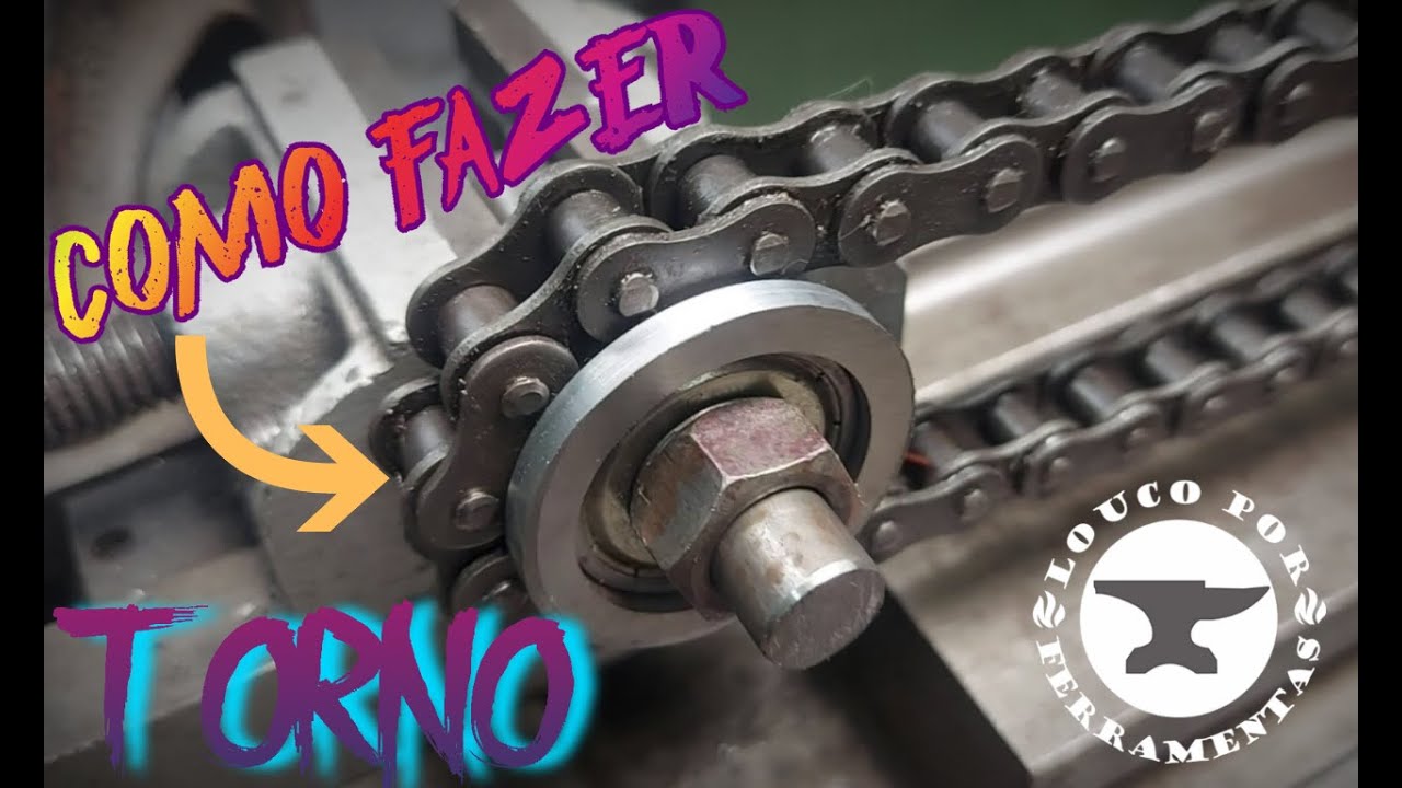 COMO FAZER ROLDANAS NO TORNO