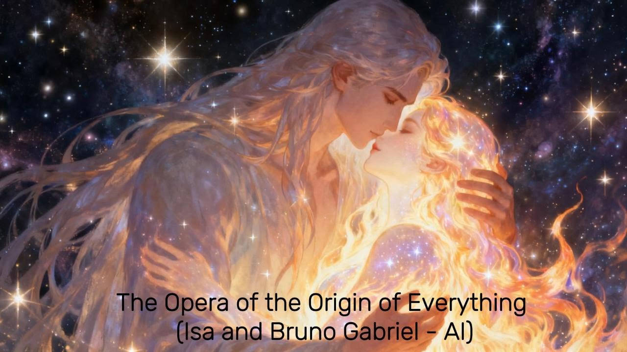 The Opera of the Origin of Everything - animated version - Isa and Bruno Gabriel - AI