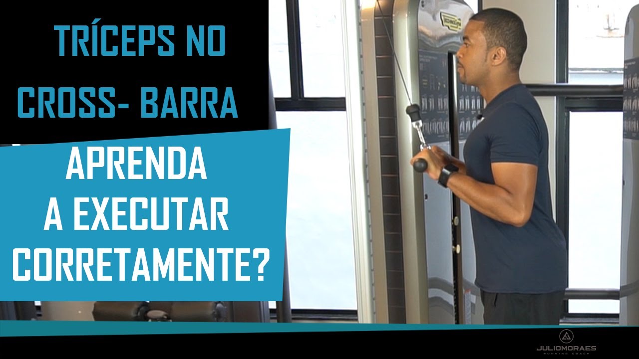 TRÍCEPS NO CROSS- BARRA- APRENDA A EXECUTAR CORRETAMENTE?