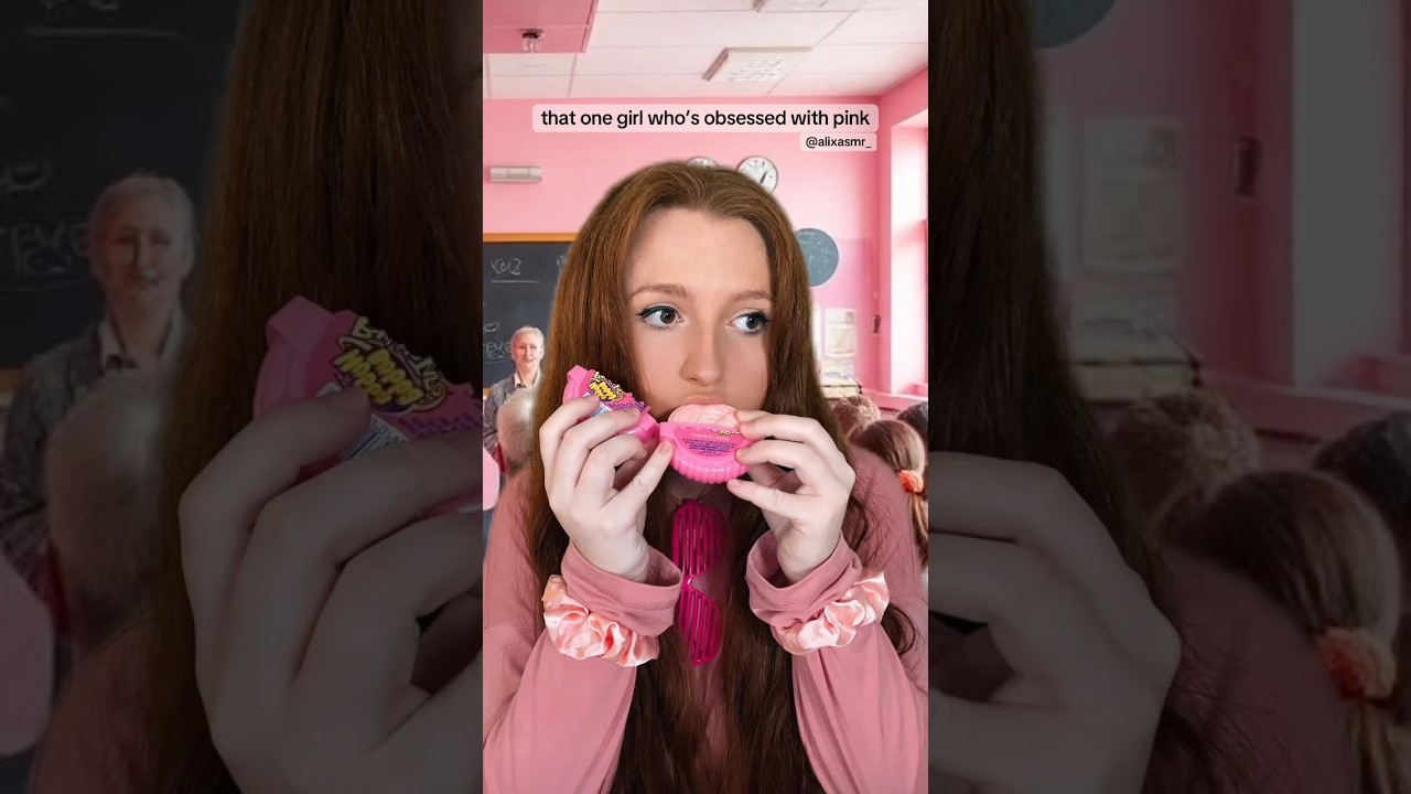 pov: that one girl who&rsquo;s obsessed with pink #asmr #blackpink #slime