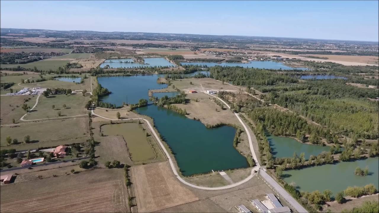 Fonsorbes - Vue aérienne Lac de Bidot