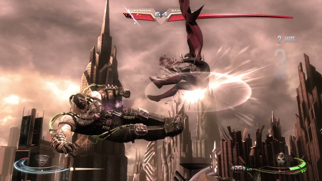 Injustice Gods Among Us - Superman VS Bane (VERY HARD)