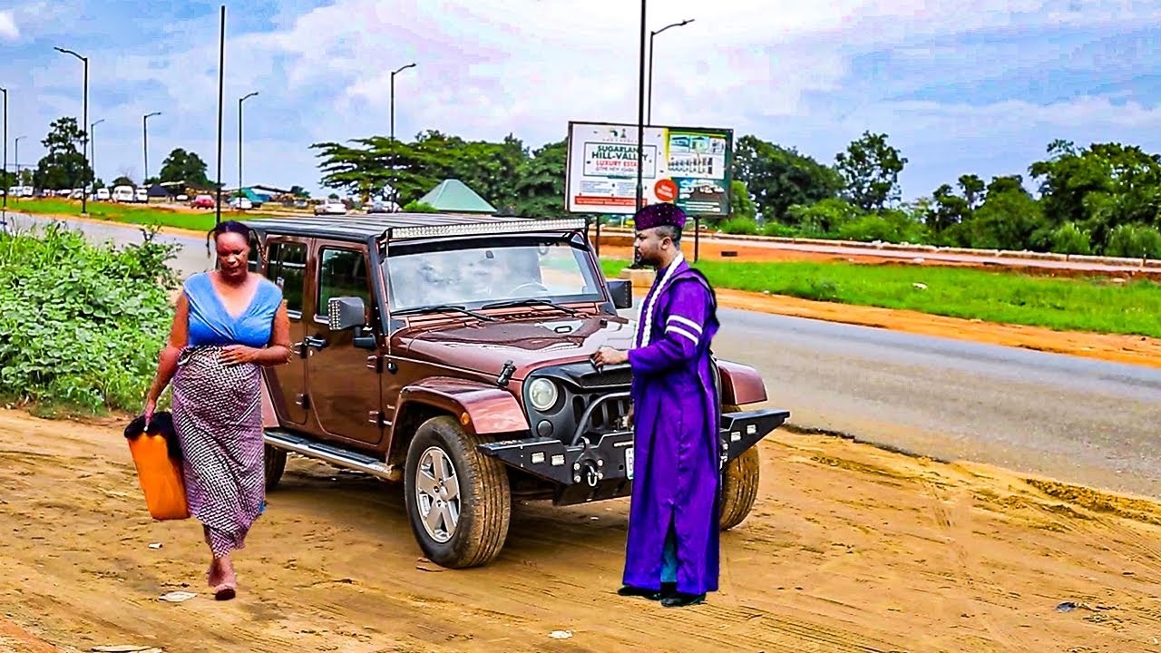 Everyone Was Shocked To See The Crowned Prince Choose The Poor Pregnant Maid | Nigeria Movie