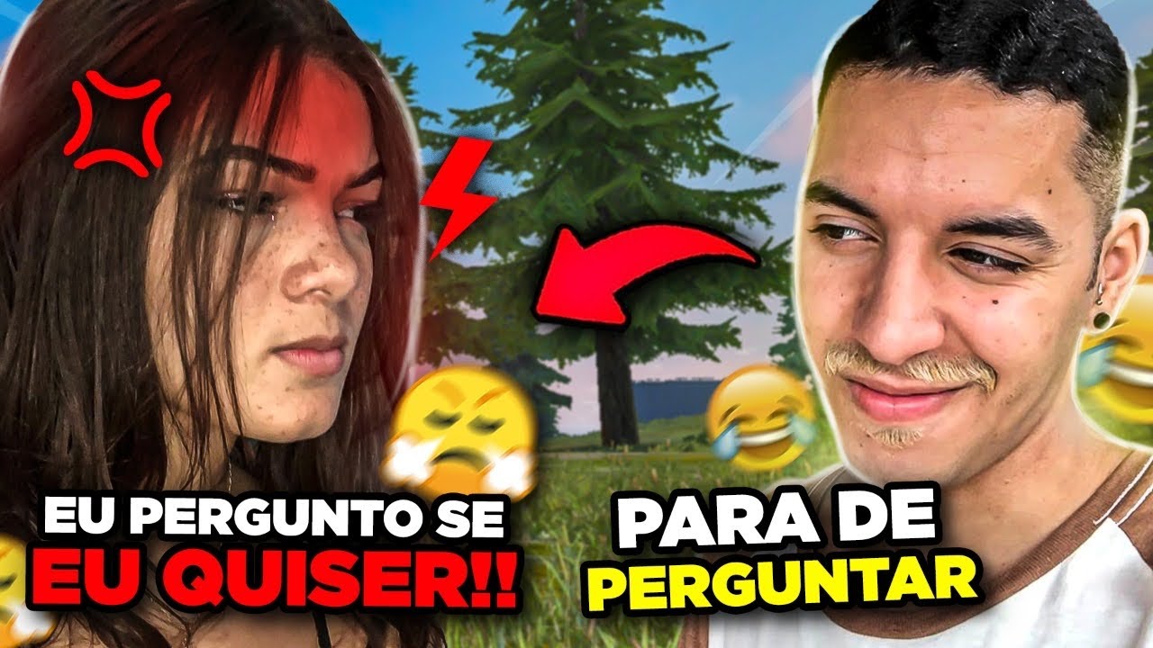 IRRITEI minha NAMORADA no FREE FIRE