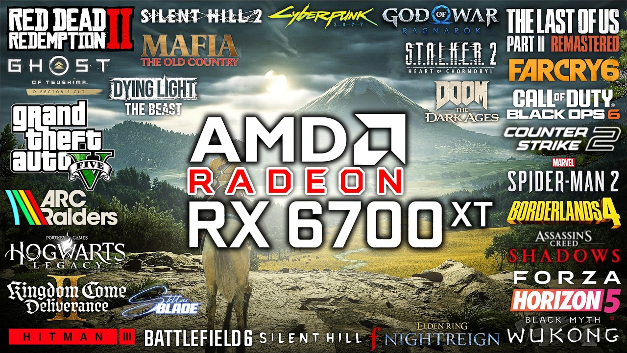 RX 6700 XT in 2025 - Test in 30 Games